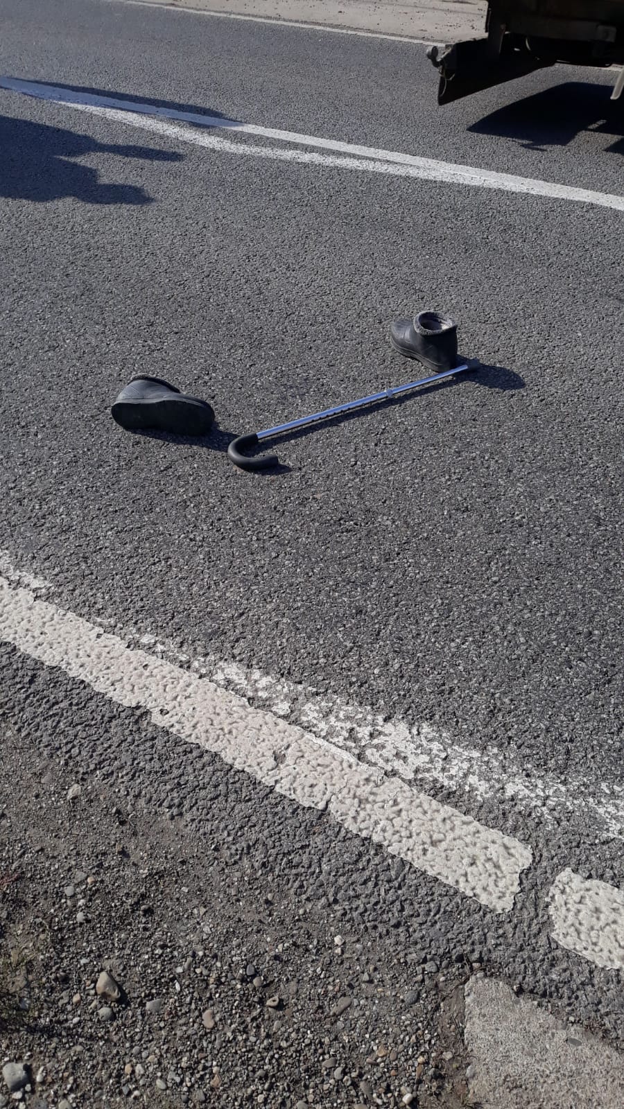 FOTO: Pieton accidentat la Dipșa FOTO: Pieton accidentat la Dipșa