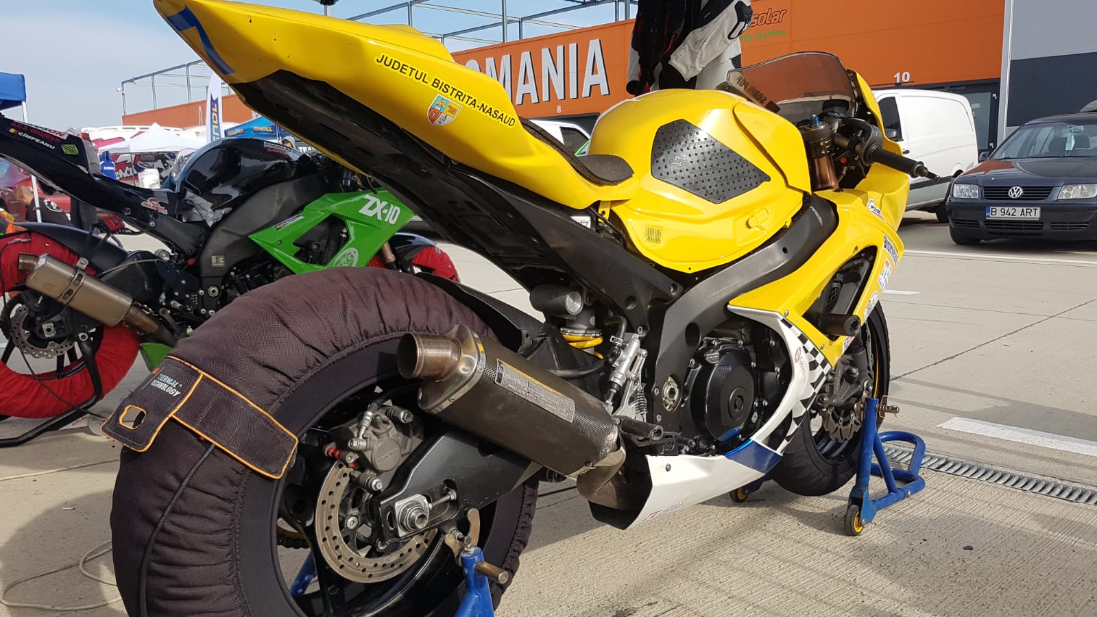 Foto/Video: Așa Da! Sorin Pop, din nou pe pistă, DAR cu motocicleta galbenă, îmbunătățită! Foto/Video: Așa Da! Sorin Pop, din nou pe pistă, DAR cu motocicleta galbenă, îmbunătățită!