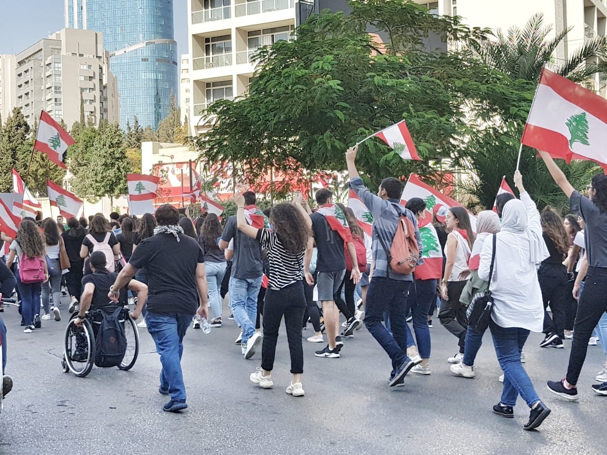 Cum a fost ca turist în mijlocul protestelor din Liban