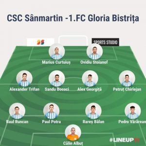 Fotbal: Gloria a învins în deplasare la Sânmartin! Fotbal: Gloria a învins în deplasare la Sânmartin!