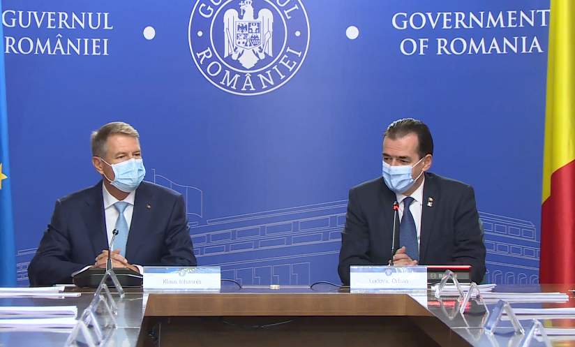 Președintele Klaus Iohannis anunță măsuri mai ferme pentru a controla extinderea pandemiei