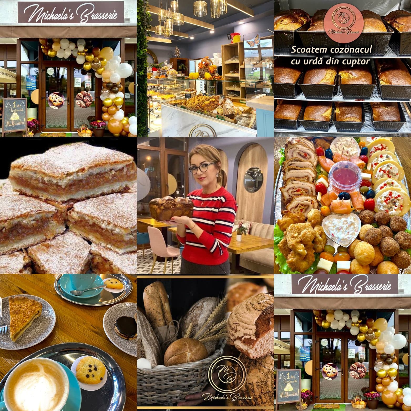 Un an cu pâine caldă și surprize dulci de la Michaela’s Brasserie! Un an cu pâine caldă și surprize dulci de la Michaela’s Brasserie!