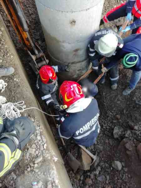 La un pas de tragedie! Bârgăuan, prins de un mal de pământ