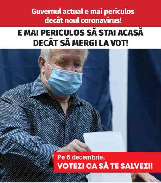 PSD BN: ”Trebuie să mergeți la vot!”