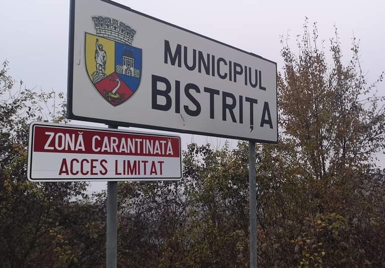 Municipiul Bistrița iese din carantină!
