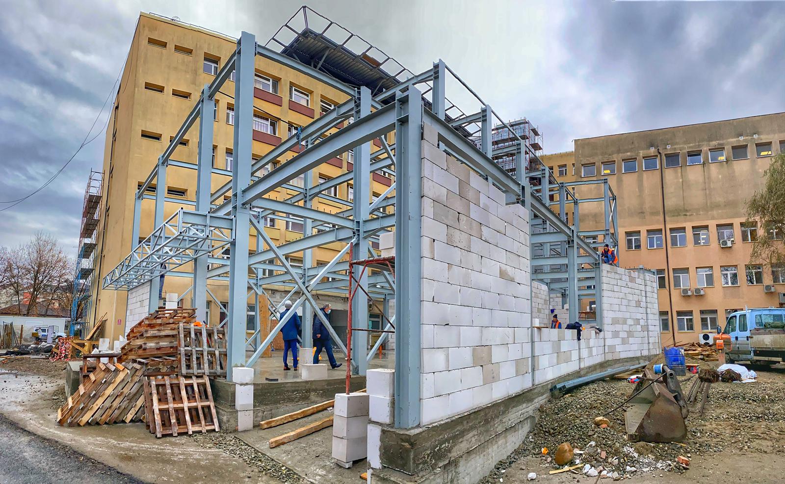 Unitatea de Primiri Urgențe se mută în casă nouă în primăvara anului viitor