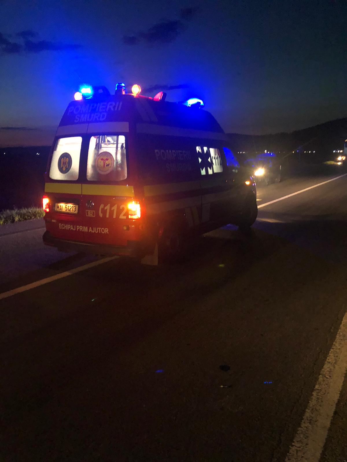 FOTO: Bărbat sub influența alcoolului, rănit într-un accident produs în Monariu FOTO: Bărbat sub influența alcoolului, rănit într-un accident produs în Monariu